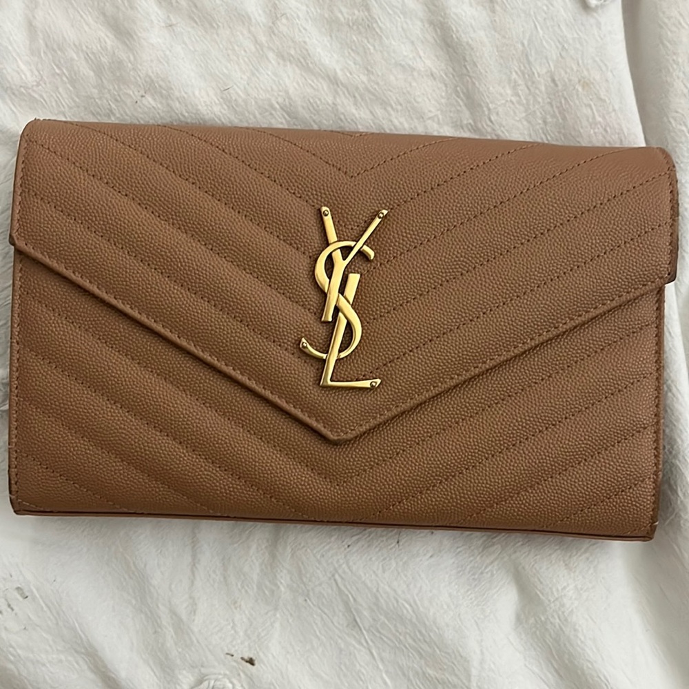 Ysl wallet on a chain